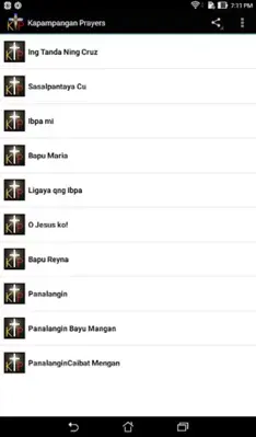 Kapampangan Prayers android App screenshot 2