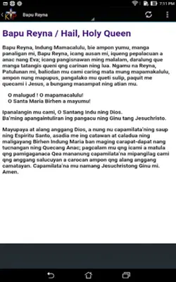 Kapampangan Prayers android App screenshot 3