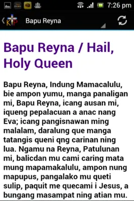 Kapampangan Prayers android App screenshot 6